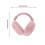 Copriorecchie Pieghevoli Antifreddo Unisex Per L'Inverno (Rosa) 3