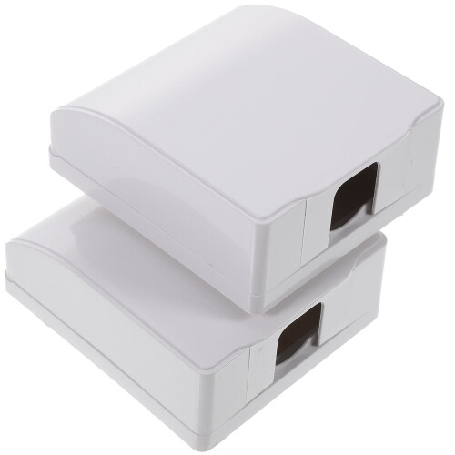 2 Pezzi Interruttore A Muro Bianco 86 Con E