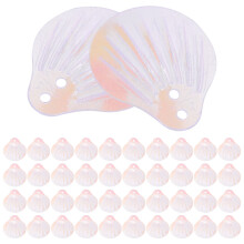 Sparkling Shell Paillettes Sciolte Per Ricamo E Applique Sposa