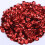 1000 Pezzi 6 Mm Paillettes Rotonde Rosso per 10
