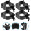 4 Pezzi In Lega Alluminio Per Led Proiettore Dj 6