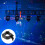 4 Pezzi In Lega Alluminio Per Led Proiettore Dj 8