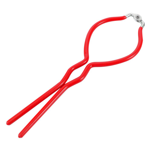 Pinza Sterilizzatrice Per Bottiglie in Metallo E Plastica Rosso