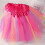 Gonna Tutù In Tulle A Rete Stampata Per ( Rosa) 10