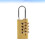 1 Pezzo Serratura Con Codice 4 5,7X2X1 Cm In Rame 5