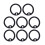 12 Silenziatori Per Targhetta Cane In Silicone 9