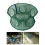 Rete Automatica Pieghevole In Per Gamberi Verde 50 Cm 10