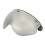 Motorcycle Helmet Visor Silver Retro Design with Adjustable Buckle 13