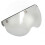Motorcycle Helmet Visor Silver Retro Design with Adjustable Buckle 16