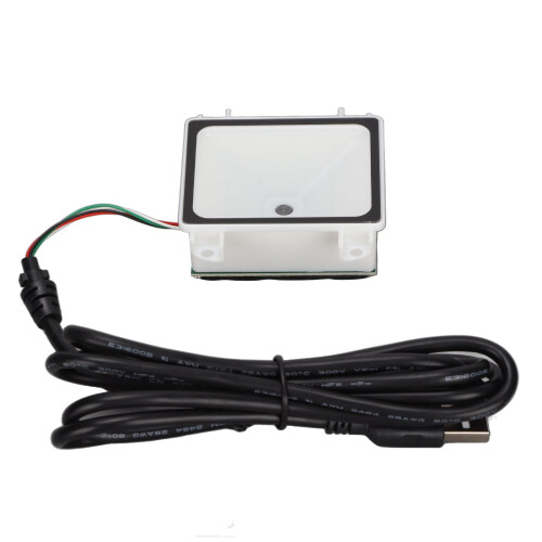 2D Wired Barcode Scanner USB Infrared Auto Sensing Desktop, 61x48x24mm 1