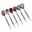 12Pcs Anti-Fall Dart Set with Sharp Stainless Steel Tips 20g 11