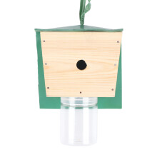 Bee and Wasp Trap for Garden & Home - Durable Plastic 1.5L Volume Black/Yellow