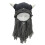 2pcs Creative Funny Beard Horn Hat Parent-Child Knitted-S Gray 1