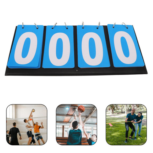 Tabletop Scoreboard Flipper Anzeigetafeln Tragbar 2