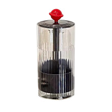 Press Designs Makeup Brush Holder Cosmetic-Black Red Planet