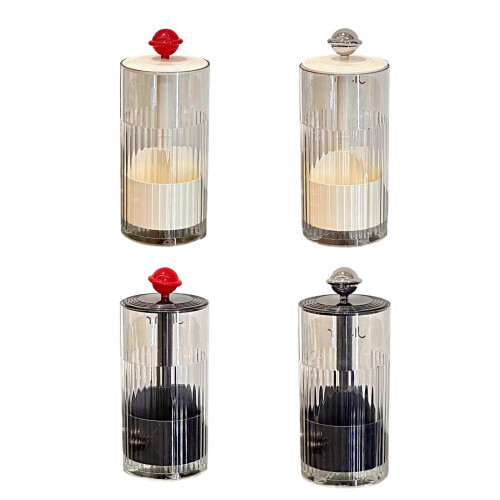 Press Designs Makeup Brush Holder Cosmetic-Black Red Planet 1