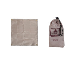 Portable Fireproof Blanket Foldable Heat Resistant Flame-45X45