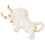 1 Legering Decoratieve Broche Mode Borstspeld Kledingaccessoire 1