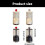 Stylish Makeup Tool Holder With-Milk white Red Planet 4