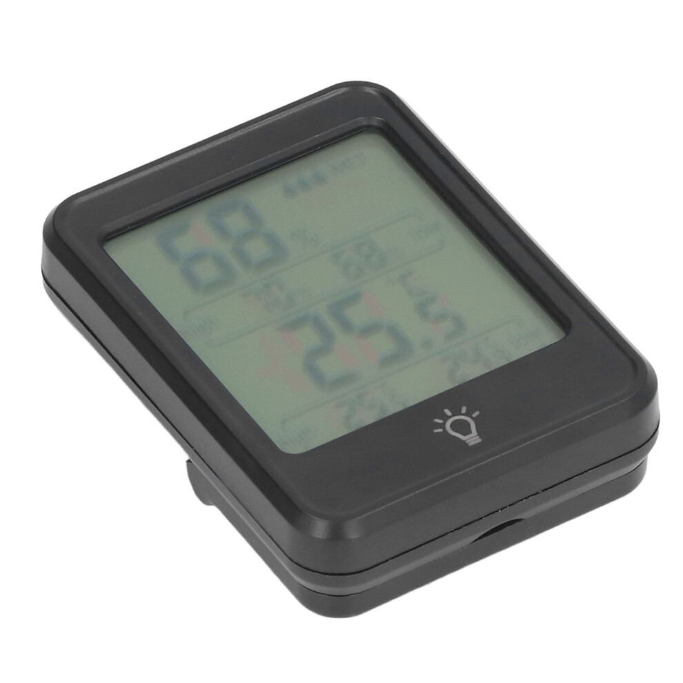 Digital Thermometer Hygrometer LCD - -20C to 70C, 10%-99% Humidity, ABS 8x5.9cm