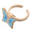 Blauwe Fidget Ring Kinderen Decor Draaiend Stressverlichting 1