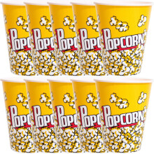 10St Hergebruikbare Popcornhouders Voor Filmavond