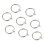 8St Open Lip Oorring Lichaamspiercing Sieraden 1