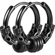 2 Minimalistische Hoop Oorbellen Piercing Totem