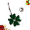 2 Navelring Menselijk Lichaam Piercing Sieraden Klaverblad 6