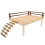 Raindrops Wood Hamster Platform Resting Place Multi Small Pets 1 Set 3