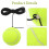 2Stk Tragbares Tennistrainingsset Mit Elastischem Seil Und Ball 9