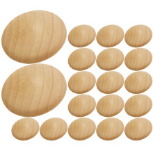 100 Unidades Tapones De Madera Para De Botones De