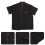 Unisex Kurzarm Kochuniform Einfaches Berufshemd Xxxl 10
