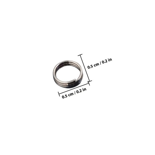 100Stück O-Ringe Dichtungsring Flugring Wellenring Metallflugring 1