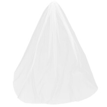 De Novia Largo Capa Con Peine 2 Beige