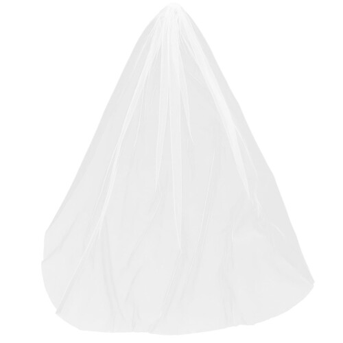 De Novia Largo Capa Con Peine 2 Beige