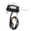 1 Luz Matrícula Motocicleta Negro 2