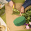 4 Unidades Bloques De Barro Para Flores 11