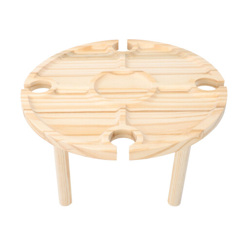 De Madera Para Vino Y Picnic Al Aire