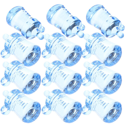 30 Unidades Mini Biberones Bebé Botella Fiesta
