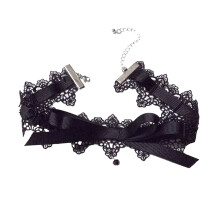 Collar De Encaje Con Para Niña,