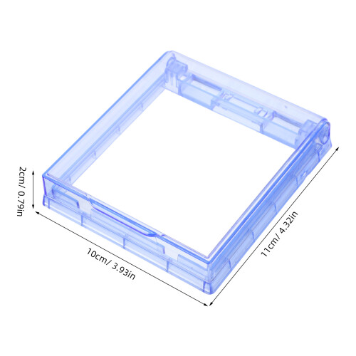 3 Unidades Impermeable Para Exterior Azul 2
