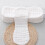 3 Pièces Bavoirs Bébé Serviettes Tricotées - 7