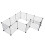 35X35 10 Pièces Cages Pliantes Pour Chat 1
