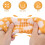 1 Paire Motif Girafe 7