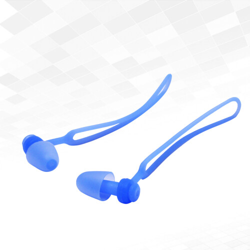 1 Paire Bouchons Oreilles Étanches Natation Avec Cordelette 1