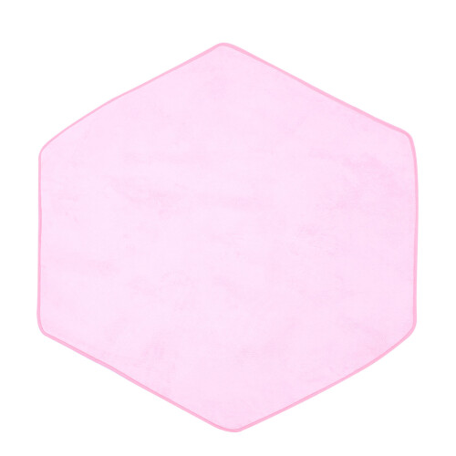 1 Pièce De Sol Pour Enfants Hexagonal Antidérapant (Rose)