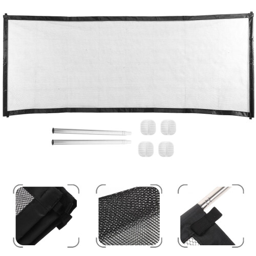 Ensemble Clôture 180X72Cm Pour Animaux Portable 1
