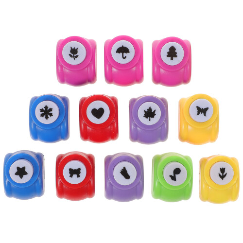 12 Pièces Perforatrice En Papier Pour Enfants 2