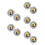 5 Paires De Boutons Tai Chi Formels 10